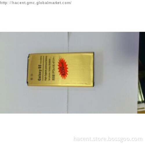for samsung galaxy s5 i9600 4350mah gold battery